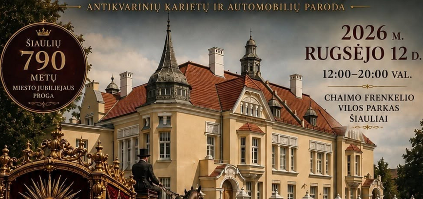 Istorinių karietų ir senovinių automobilių paroda „Laiko ratai“