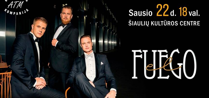  Grupės „El Fuego“ koncertas 