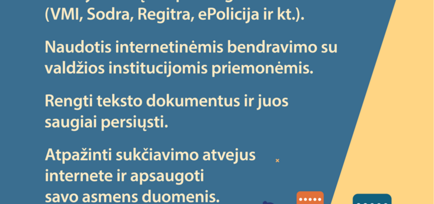 MOKYMAI „SKAITMENINIAI ĮGŪDŽIAI: VIEŠOSIOS  E. PASLAUGOS KASDIENAI“ 