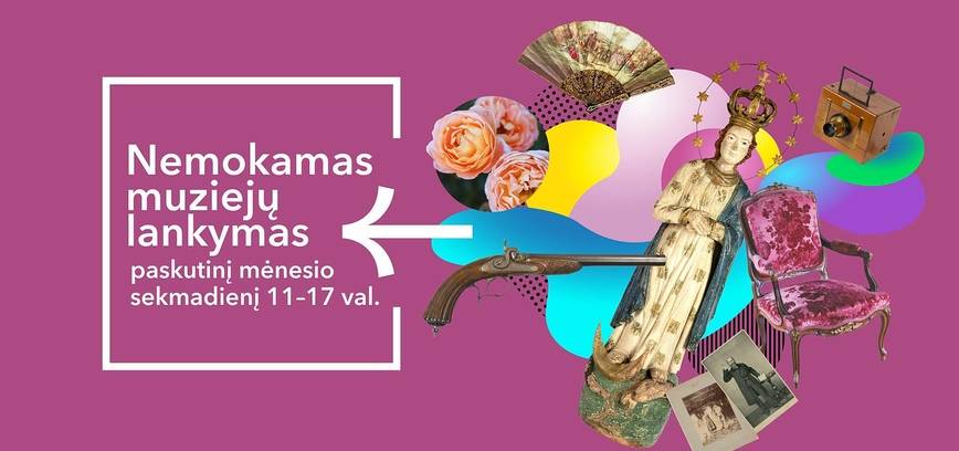 Paskutinį balandžio mėnesio sekmadienį – nemokamas muziejų lankymas