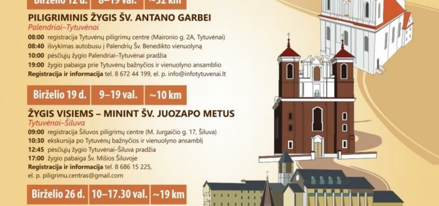 ŽYGIS VISIEMS - MININT ŠV. JUOZAPO METUS