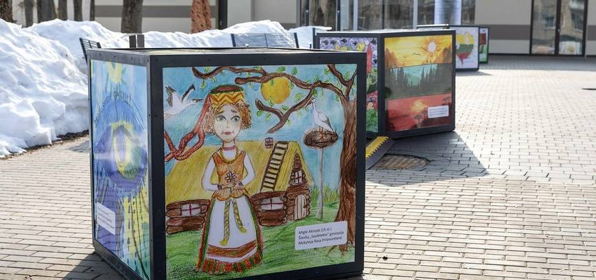  Vaikų ir jaunimo piešinių konkurso „Laisvės piešinys Lietuvai“ paroda 