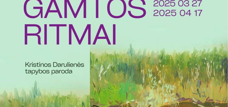 Kristinos Darulienės tapybos darbų parodos atidarymas