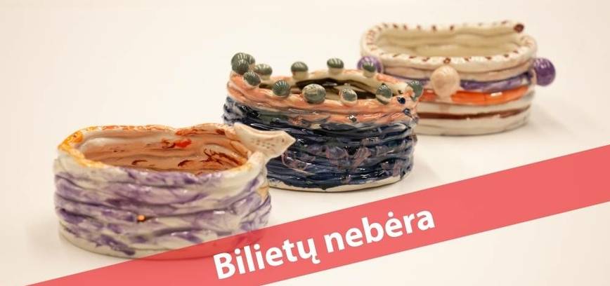  Edukacinis užsiėmimas „Molio forma“ 