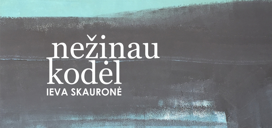 IEVOS SKAURONĖS tapybos paroda „Nežinau kodėl“