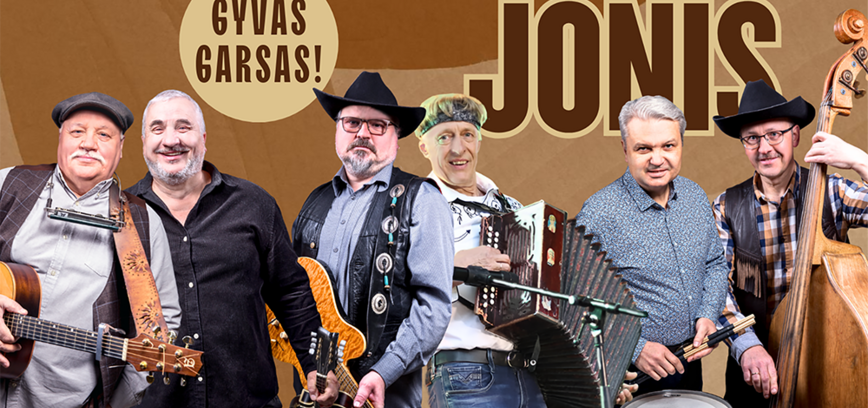 Groja ansamblis JONIS. Smuklė Juonė Pastuogė 
