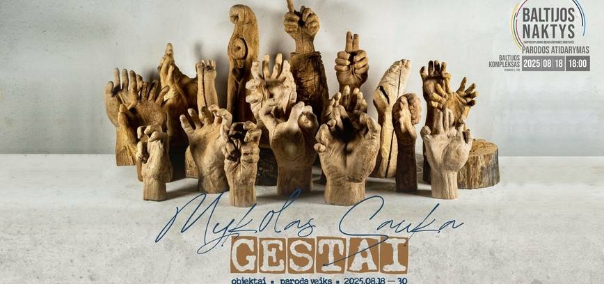 Mykolo Saukos objektų paroda GESTAI