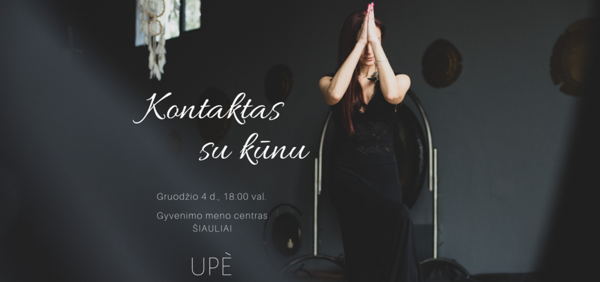 Šokio-judesio patyrimas „Kontaktas su kūnu“ | ŠIAULIAI