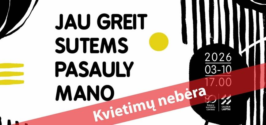  Justino Marcinkevičiaus ir Jono Strielkūno poezijos vakaras „Jau greit sutems pasauly mano“ 
