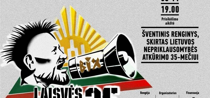  Šventinis renginys „Laisvės kodas – 35“ 