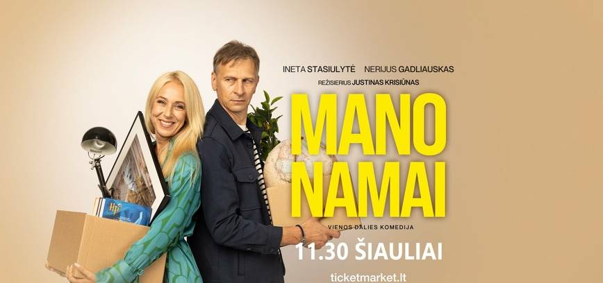 Komediją „MANO NAMAI“