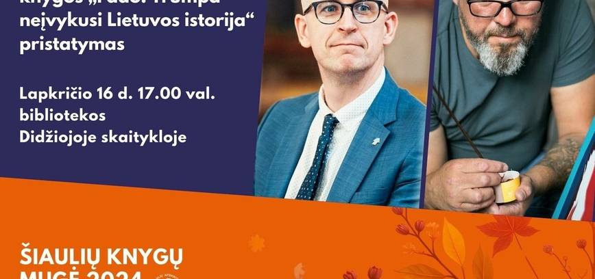 Norberto Černiausko knygos „Fado. Trumpa neįvykusi Lietuvos istorija“ pristatymas