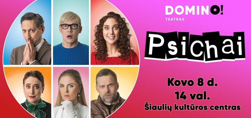  Aštri komedija „Psichai“ 