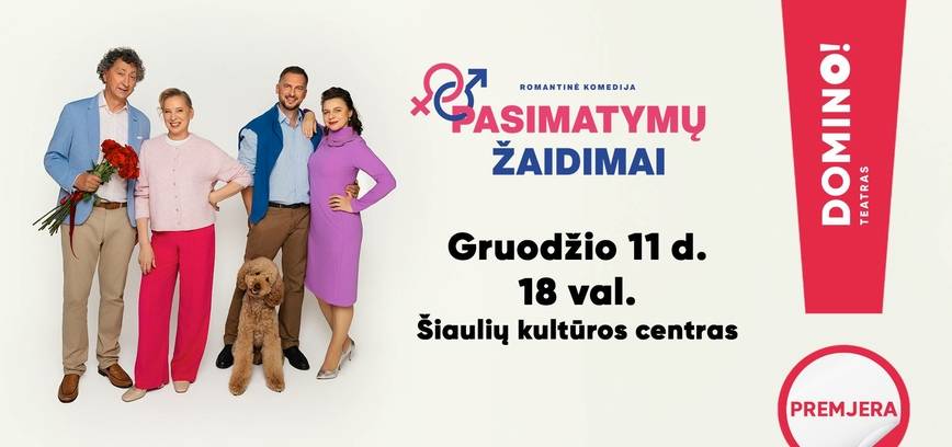  Premjera! Romantinė komedija „Pasimatymų žaidimai“ 