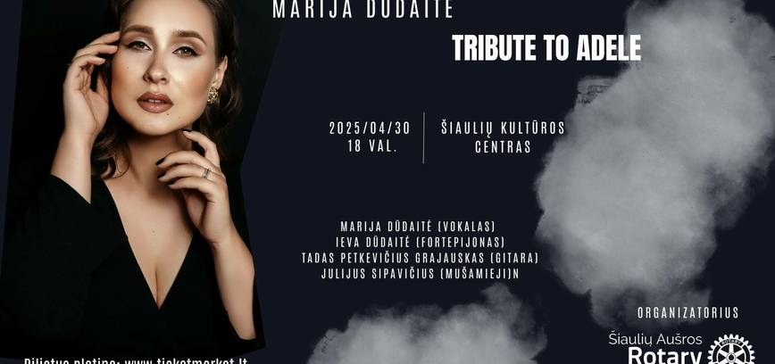  Marija Dūdaitė: Tribute to Adele 