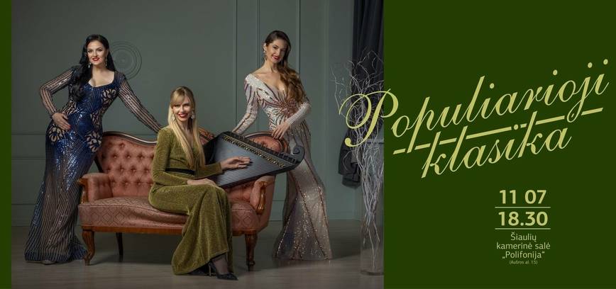 „Lietuvos balso“ finalistės DIAMANTI TRIO