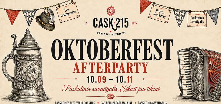 CASK 215 Oktoberfest Afterparty