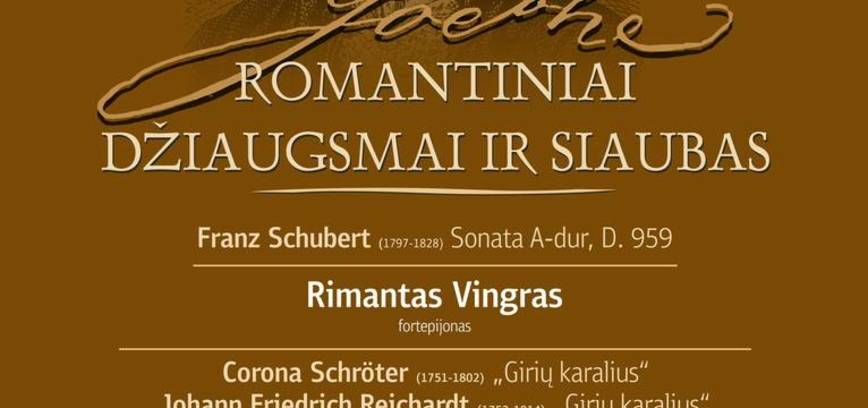 KONCERTAS „ROMANTINIAI DŽIAUGSMAI IR SIAUBAS”