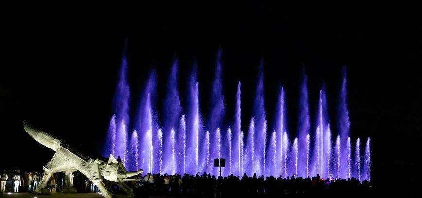  Muzikinio fontano šou – sakmė apie Saulės miestą „Kildinti iš sapno“ 