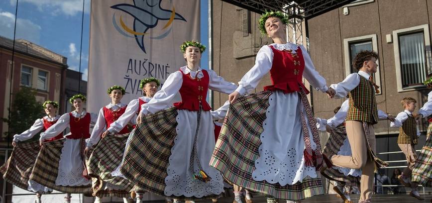 XVIII tarptautinio šokio festivalio-konkurso „Aušrinė žvaigždė“ atidarymas 