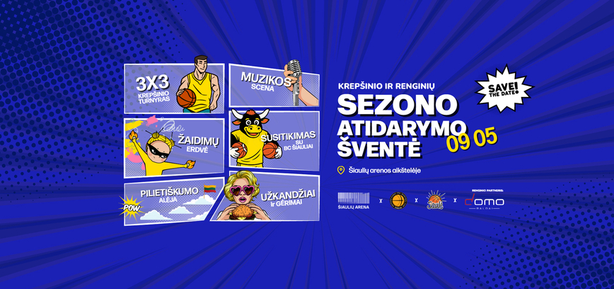 Krepšinio ir renginių sezono atidarymo šventė