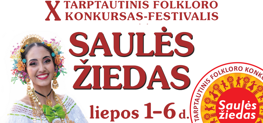 X Международный фольклорный конкурс-фестиваль «Saulės žiedas»