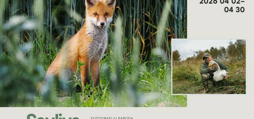 Sauliaus Tamulio gamtos fotografijų parodos atidarymas