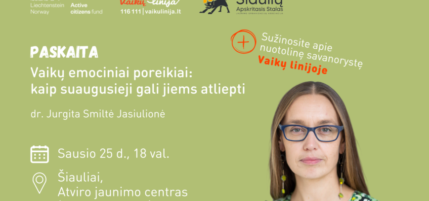 SUSITIKIMAS SU „VAIKŲ LINIJA“