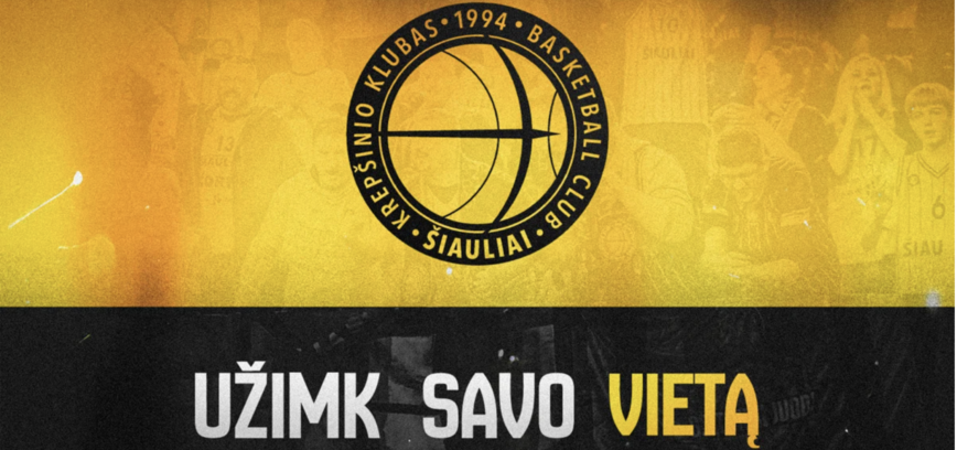 BC „Šiauliai” Euro Cup ir LKL rungtynės