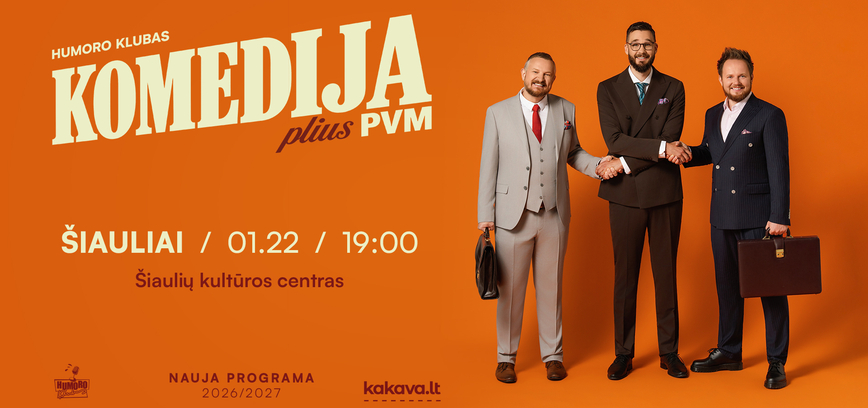  „Humoro klubo“ programa „Komedija plius PVM“ 