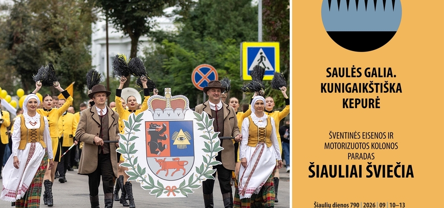  Šventinės eisenos ir motorizuotos kolonos paradas „Šiauliai šviečia“ 