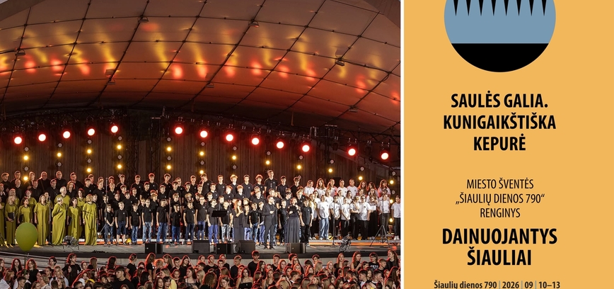  Miesto šventės „Šiaulių dienos 790“ renginys „Dainuojantys Šiauliai“ 
