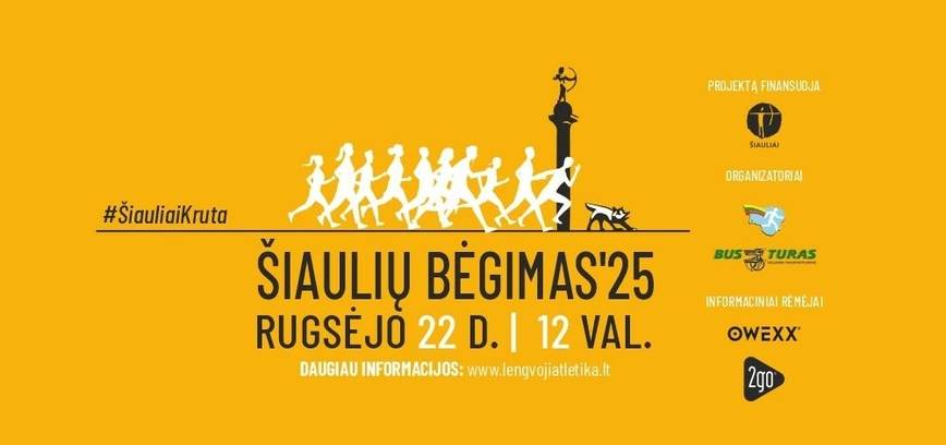 Šiaulių bėgimas 2025