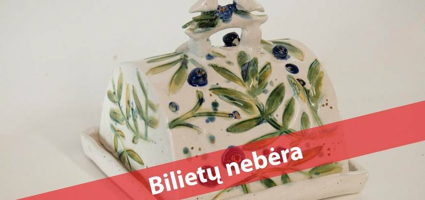  Edukacinis užsiėmimas suaugusiesiems „Sviestinė“ 