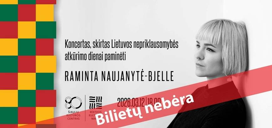  Ramintos Naujanytės-Bjelle koncertas 
