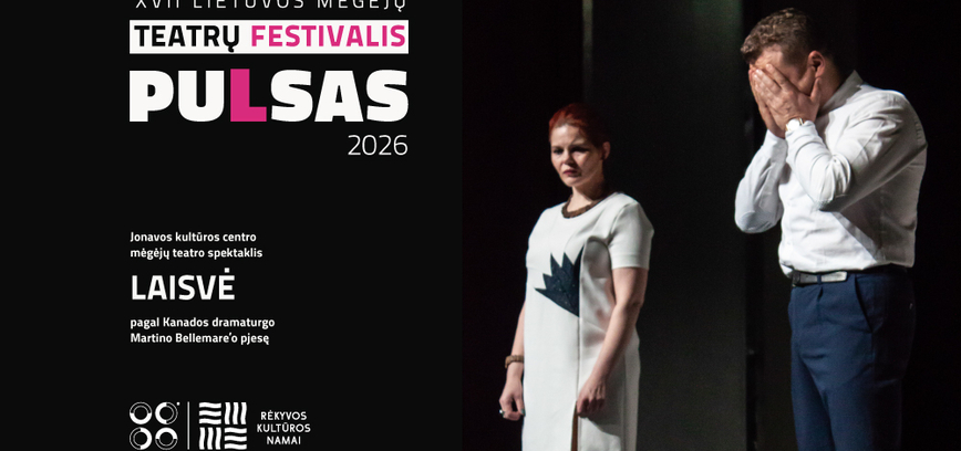 Jonavos kultūros centro mėgėjų teatro spektaklis „Laisvė“ pagal Kanados dramaturgo Martino Bellemare’o pjesę 