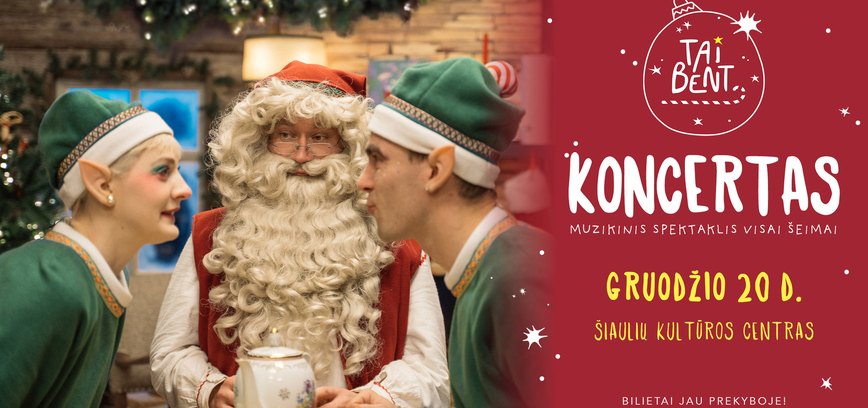  Spektaklis visai šeimai „Tai bent koncertas“ 