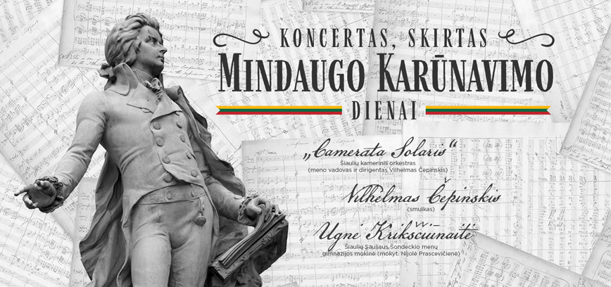 A concert dedicated to the coronation day of Mindaugas