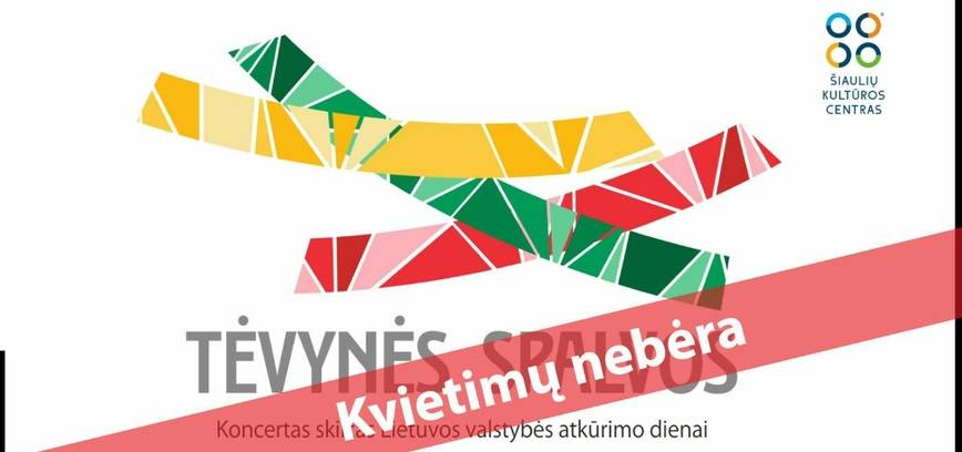  Koncertas „Tėvynės spalvos“, skirtas Lietuvos valstybės atkūrimo dienai 