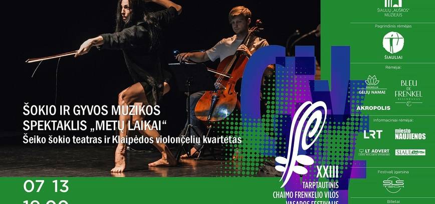 Šokio ir gyvos muzikos spektaklis „Metų laikai“