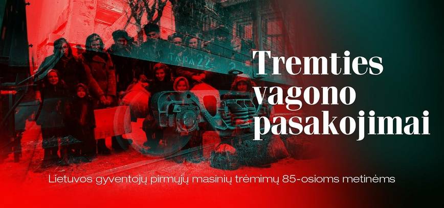 Parodos „Tremties vagono pasakojimai“ atidarymas