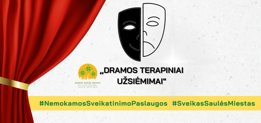 DRAMOS TERAPIJOS UŽSIĖMIMAS