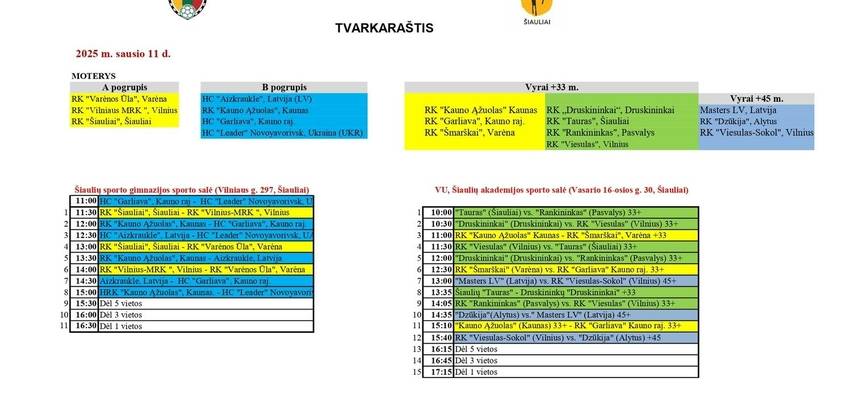 Atviras Lietuvos rankinio veteranų moterų čempionatas