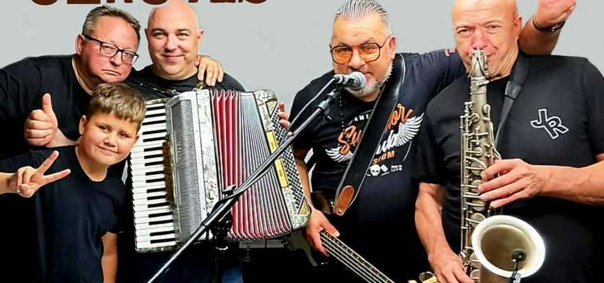 Groja grupė UŽKŪTĖS. Smuklė JUONĖ PASTUOGĖ kiemas