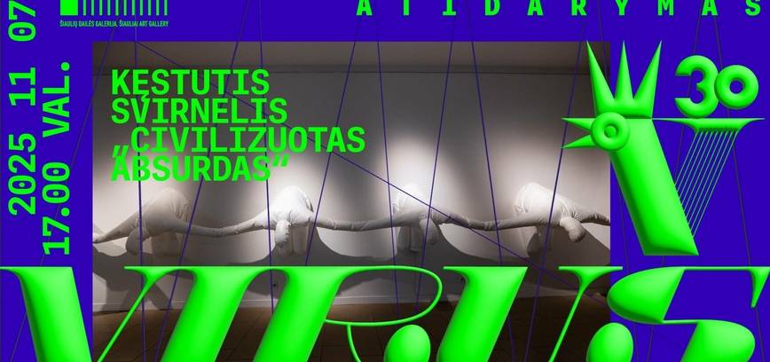 Kęstutis Svirnelis’ exhibition of kinetic sculptures “Civilized Absurdity”