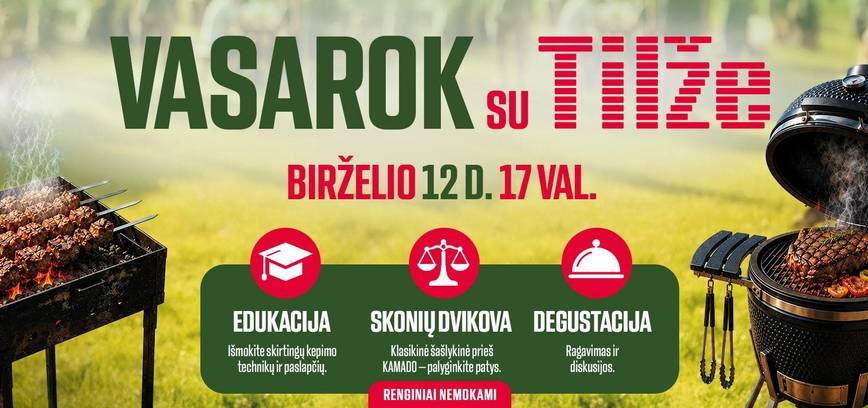 VASAROK su TILŽE