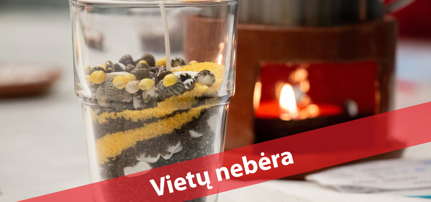 Edukacinis užsiėmimas senjorams „Šviesos menas“
