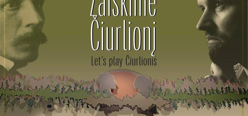 ERDVINĖ INSTALIACIJA „ŽAISKIME ČIURLIONĮ“