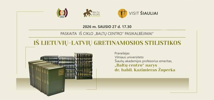 IŠ LIETUVIŲ–LATVIŲ GRETINAMOSIOS STILISTIKOS