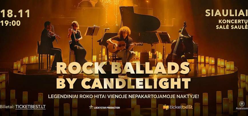 ROCK BALLADS BY CANDLELIGHT